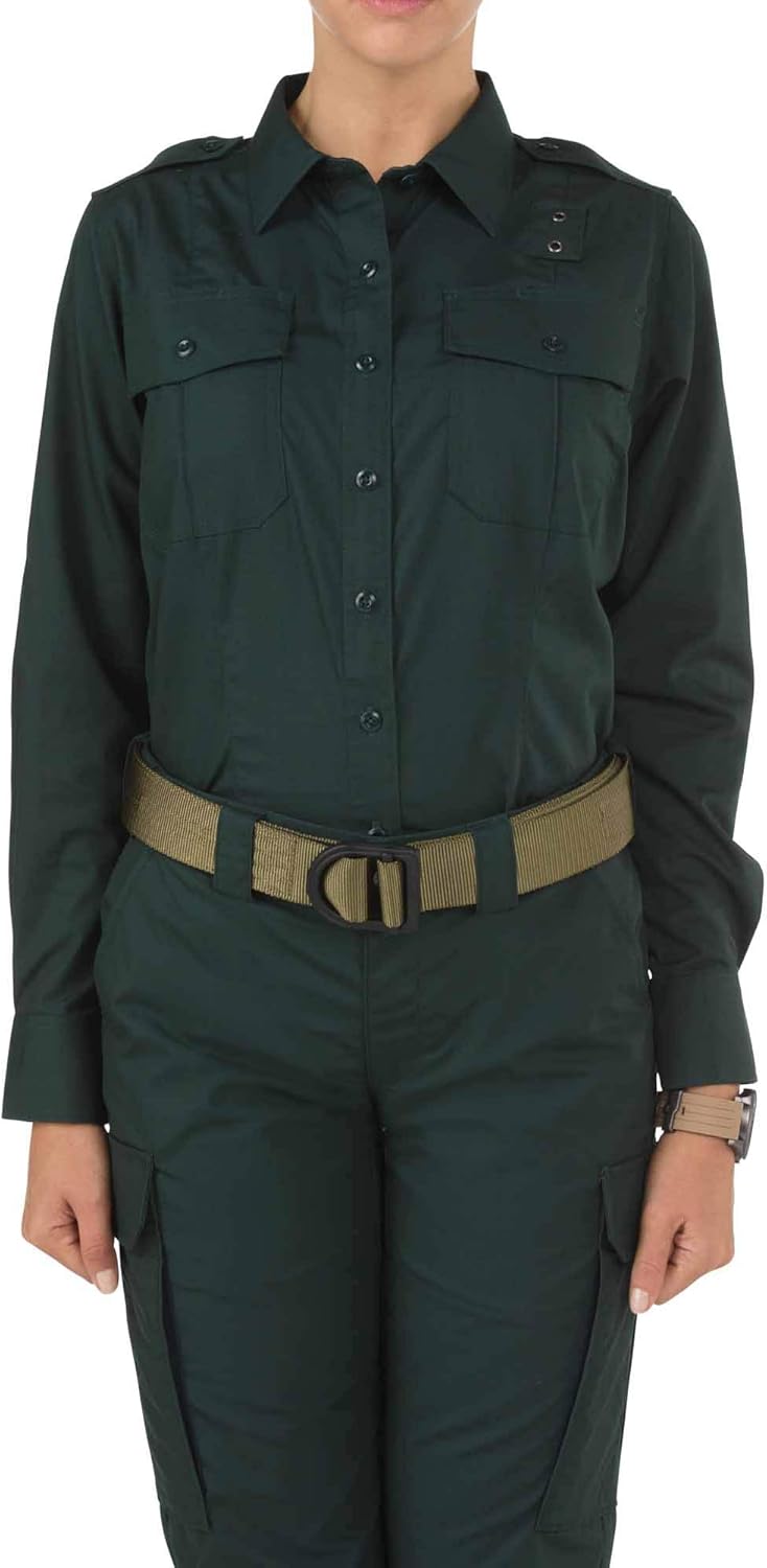 5.11 Tactical Women's Taclite PDU Class A Long-Sleeve Ripstop Uniform Shirt