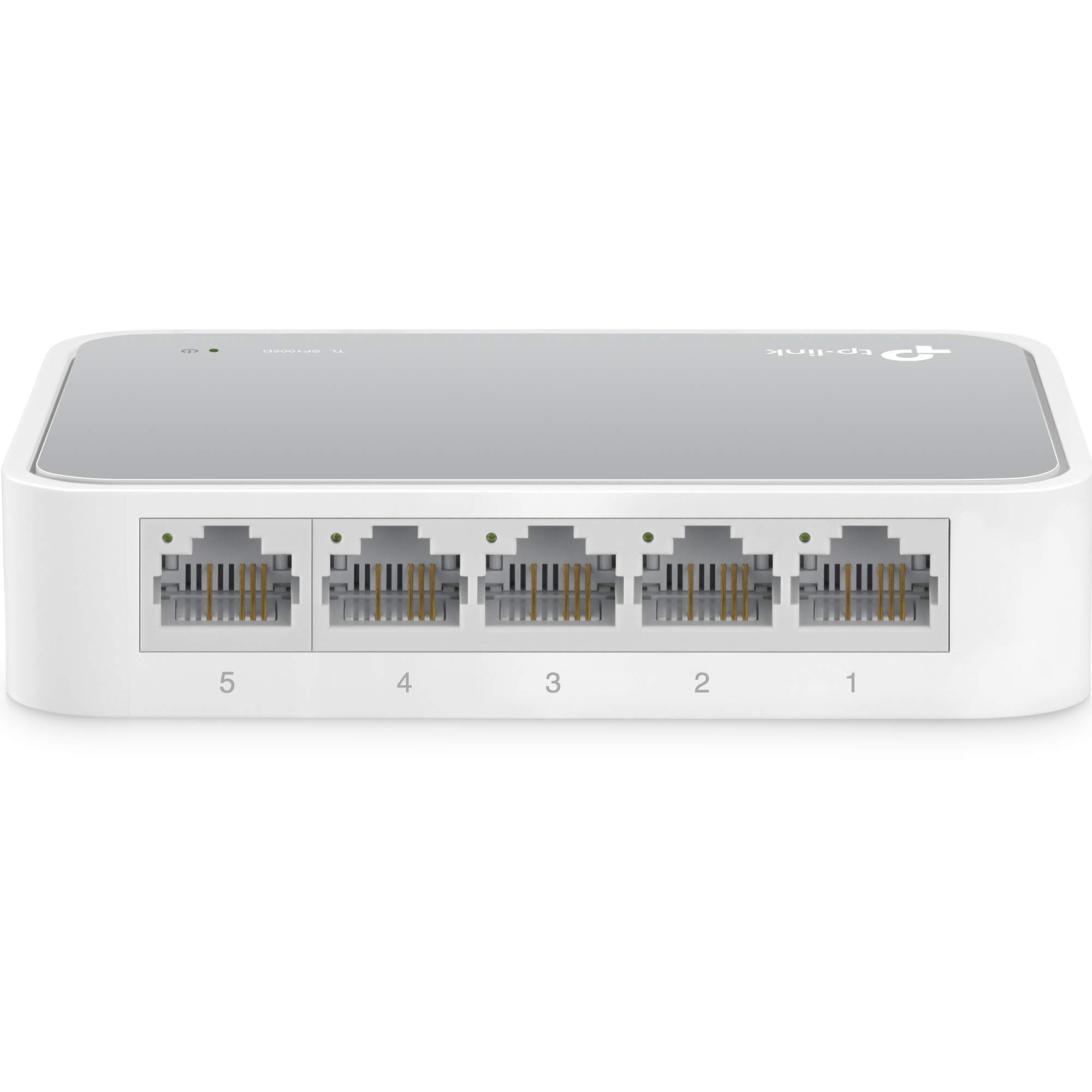 Learning Resources TL-SF1005D TP-Link 5-Port Fast Ethernet Unmanaged Switch | Plug and Play | Desktop 5 Port 5 Port, Non-PoE