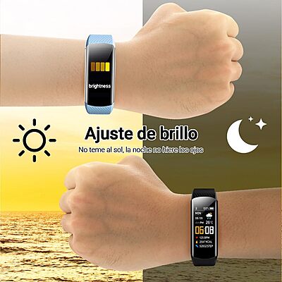 Pulsera Deportiva Inteligente con Monitor de Ritmo Cardíaco Pulsera Deportiva Inteligente con Monitor de Ritmo Cardíaco