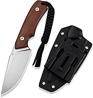 CIVIVI Gander Fixed Blade Knife with Kydex Sheath, 3.63" 14C28N Blade