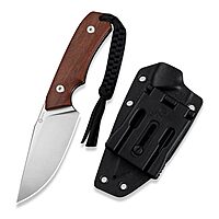 CIVIVI Gander Fixed Blade Knife with Kydex Sheath, 3.63" 14C28N Blade