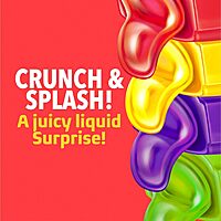 Colombina Sweet Delights Assorted Filled Candy, Rainbow Variety Pack, Individually Wrapped, Ideal for Parties, Birthdays