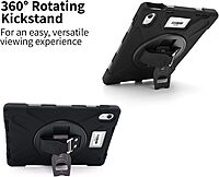 CODi Rugged iPad Case 11" (A16)/iPad 10.9" (10th Generation) | Heavy-Duty Shockproof Protection, 360° Coverage, Kickstand & Hand Strap