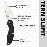 SPYDERCO Byrd Folding Knife - G-10 Handle, 8Cr13MoV