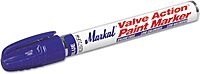 Valve Action Paint Markers - blue valve action paintmarker carded