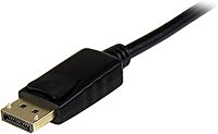 StarTech.com 6ft (2m) DisplayPort to HDMI Cable - 4K 30Hz - DisplayPort to HDMI Adapter Cable - DP 1.2 to HDMI Monitor Cable Converter - Latching DP Connector - Passive DP to HDMI Cord (DP2HDMM2MB)