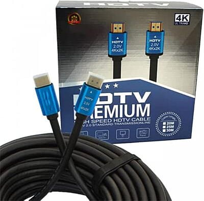 "HDMI 2.0 CABLE PREMIUM 4K HIGH SPEED | 30M " "HDMI 2.0 CABLE PREMIUM 4K HIGH SPEED | 30M "