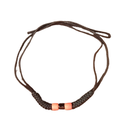 Red and Black Beads with Black thread for wrist wearing