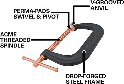 Wilton Spark-Duty 400 Series C-Clamps