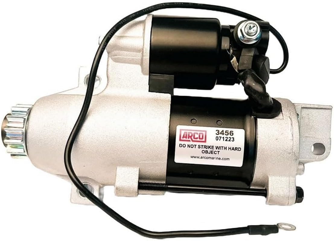 ARCO Marine Original Equipment Quality Replacement Yamaha Outboard Starter - 2003-2009