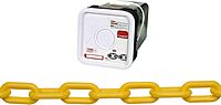Campbell 0990836 Plastic Chain, #8 Trade, 0.29" Diameter, Yellow, 138 Feet Square Pail
