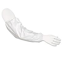 Ors Nasco Tyvek Isoclean Sleeves, 18 in, White, One Size Fits Most, 100-carton