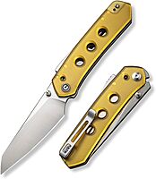 CIVIVI Vision FG Folding Pocket Knife – Superlock EDC 3.54" Reverse Tanto