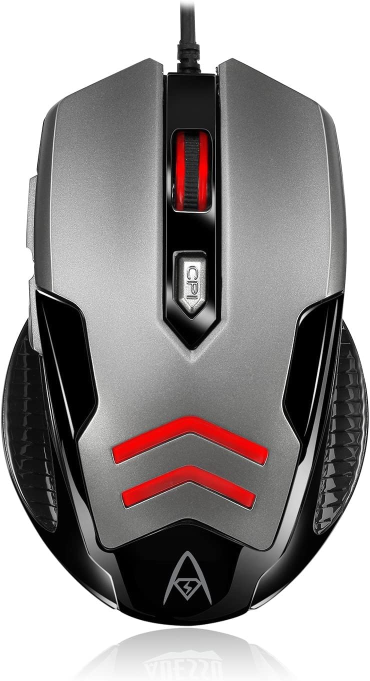 iMouse X1 Multi-Color 6-Button Gaming Mouse with Optical Sensor and DPI Switch