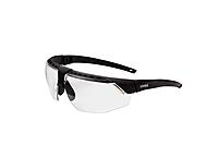 Uvex Honeywell Avatar Safety Glasses Black Frame with Clear Lens & Anti-Scratch Hardcoat (S2850)