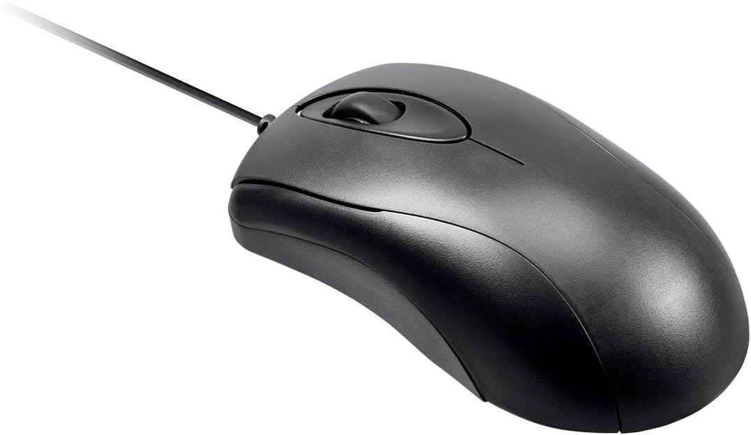 Monoprice Essential USB Mouse (115907) Black