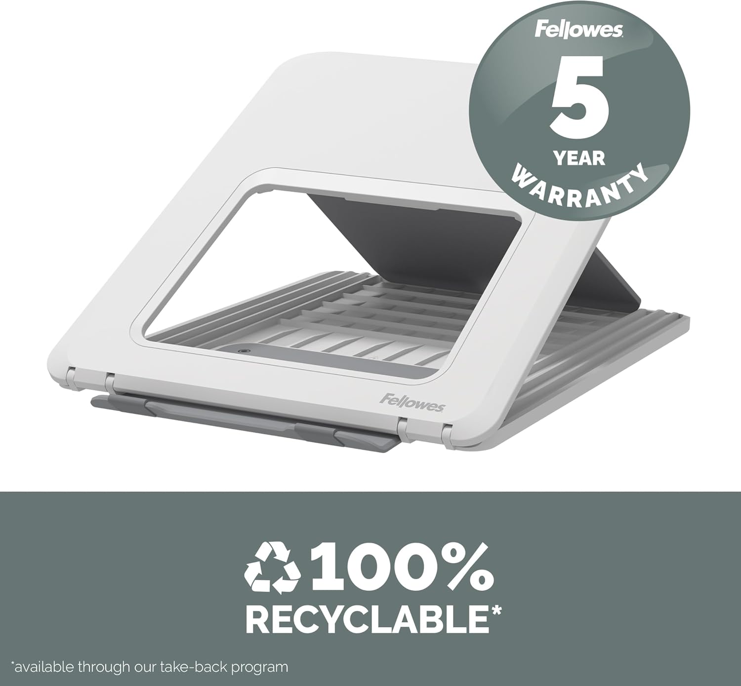 Fellowes Breyta Adjustable Laptop Stand, 12 Height Adjustments