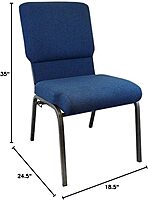 FLASH FURNITURE Advantage Stackable Church Chair