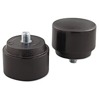 NUPLA 15208 Nuplaflex Replacement Quick-Change Striking Tip, Hard, 2-Inch Dia, Black