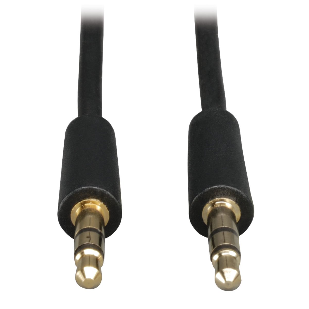 TRIPP LITE P312-003 Mini Stereo Audio Dubbing Cable 3.5mm M/M Connectors 3-Feet,Black 1 Count (Pack of 1)