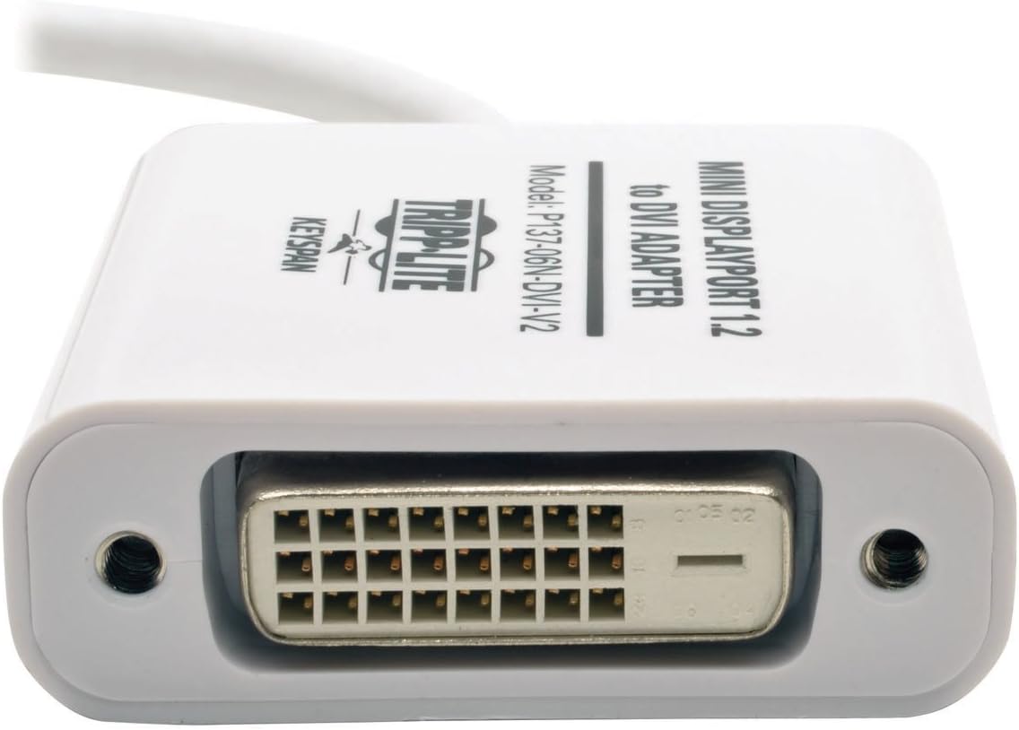 Tripp Lite Mini DisplayPort to HDMI/DVI Adapter, 6-in