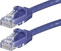 Monoprice Cat5e Flexboot Ethernet Patch Cable - Snagless RJ45, 24AWG, UTP, 350MHz