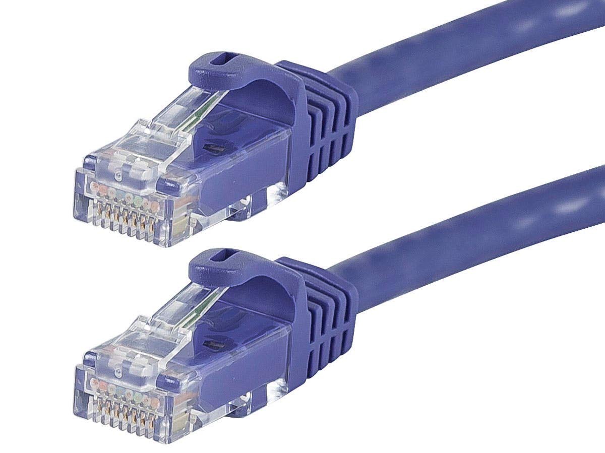 Monoprice Cat6 Flexboot Ethernet Patch Cable UTP 24AWG 550MHz Snagless RJ45