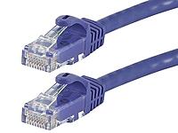 Monoprice Cat5e Flexboot Ethernet Patch Cable - Snagless RJ45, 24AWG, UTP, 350MHz