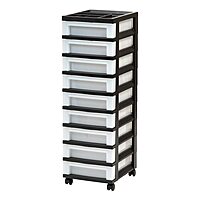 IRIS Storage Cart with Organizer Top