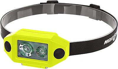 Nightstick XPP-5460GX Intrinsically Safe Low-Profile Dual-Light Headlamp-3 AAA-Green-UL913 / ATEX, Multicolor