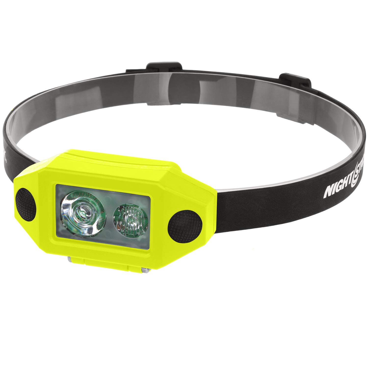 Nightstick XPP-5460GX Intrinsically Safe Low-Profile Dual-Light Headlamp-3 AAA-Green-UL913 / ATEX, Multicolor