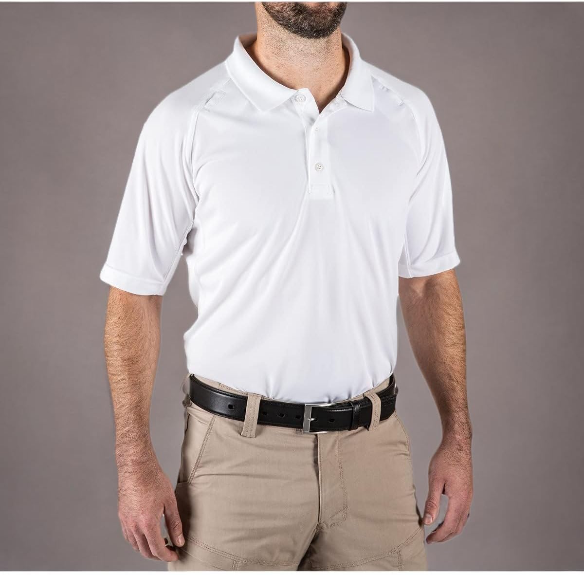 5.11 Tactical Men's Performance Short Sleeve Polo, 100% Polyester, Moisture Wicking, Style 71049