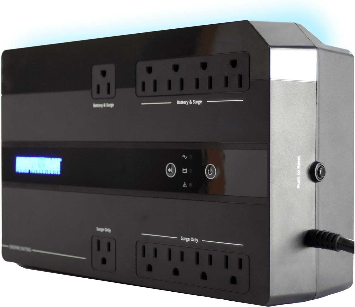 ENSPIRE SERIES: STANDBY UPS, 600VA/330W, 120VAC INPUT & OUTPUT, VOLTAGE RANGE 95