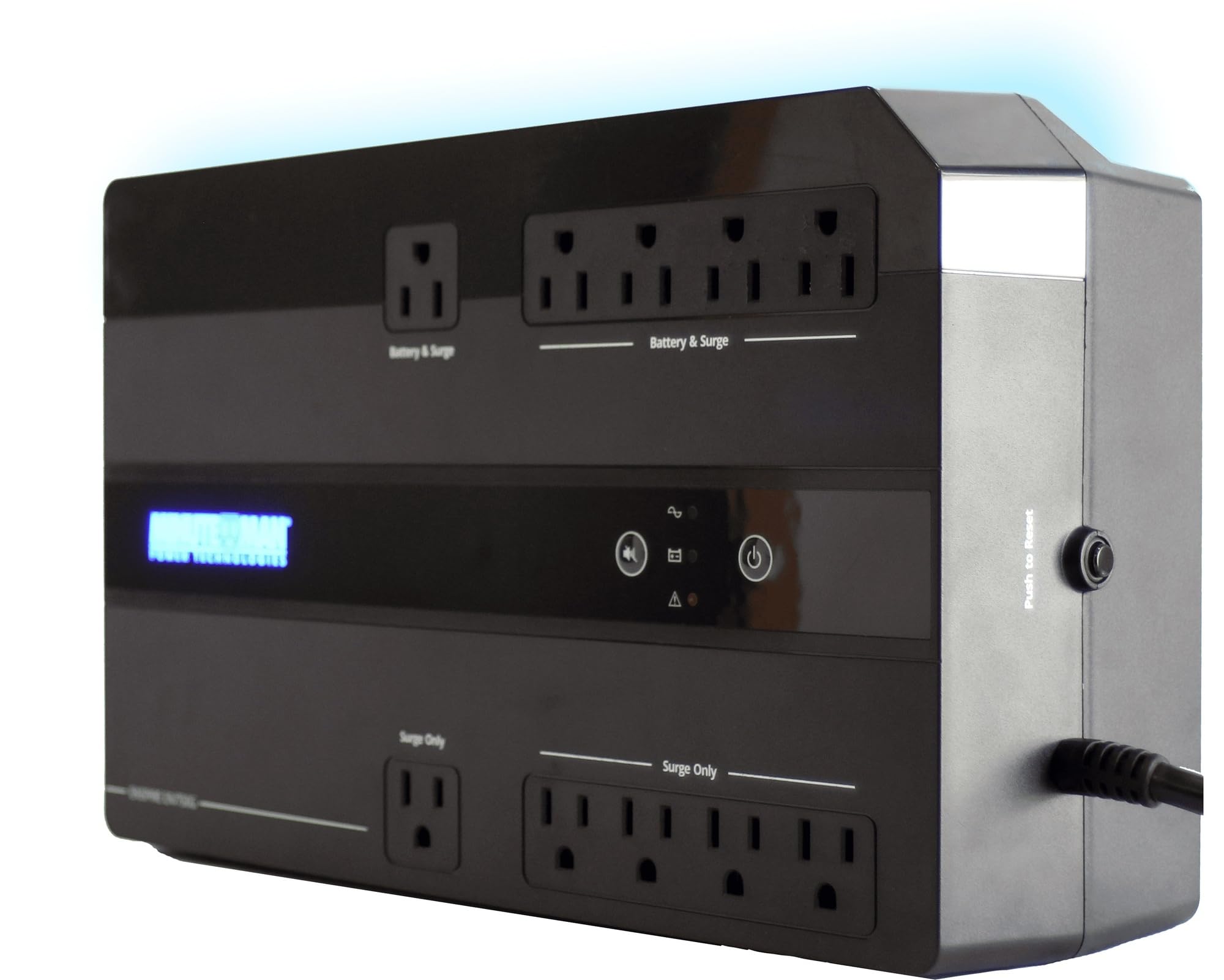 ENSPIRE SERIES: STANDBY UPS, 600VA/330W, 120VAC INPUT & OUTPUT, VOLTAGE RANGE 95