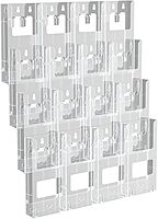 AZAR DISPLAYS Wall-Mount Brochure Holder