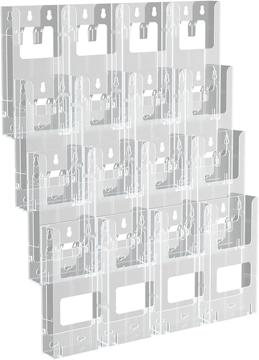 AZAR DISPLAYS Wall-Mount Brochure Holder