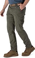 5.11 Tactical Men's Icon Pant, Straight Fit, 8 Pockets, Flex‑Tac Ripstop, Style 74521ABR