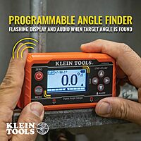 Klein Tools 935DAGL Digital Level Angle Finder with Programmable Angles