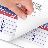 AT-A-GLANCE Three-Month Reference Wall Calendar
