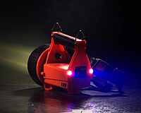 STREAMLIGHT Fire Vulcan 180-Lumen LED Rechargeable Flashlight/Lantern, Orange