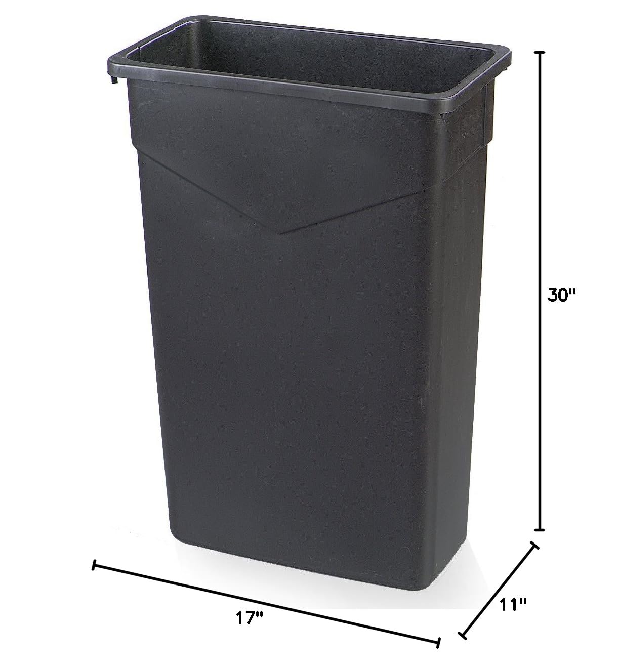 CARLISLE FOODSERVICE PRODUCTS TrimLine 23-Gallon Rectangular Waste Container