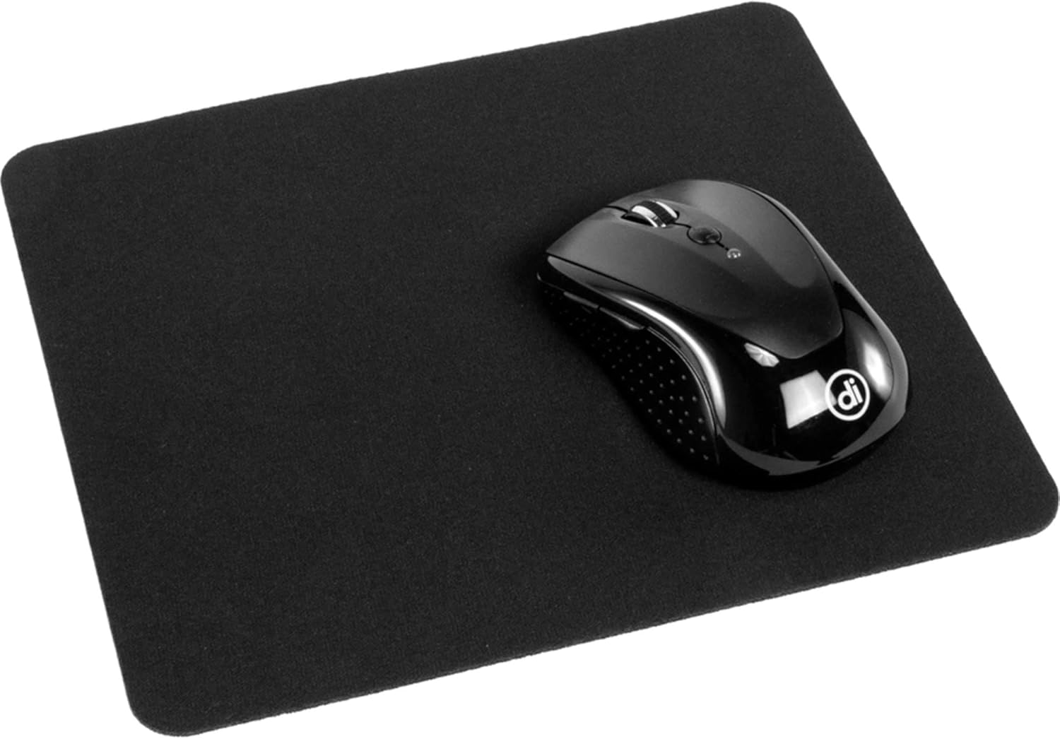 Allsop Soft Cloth Mouse Pad, 8in x 8.75in, Black, 28229