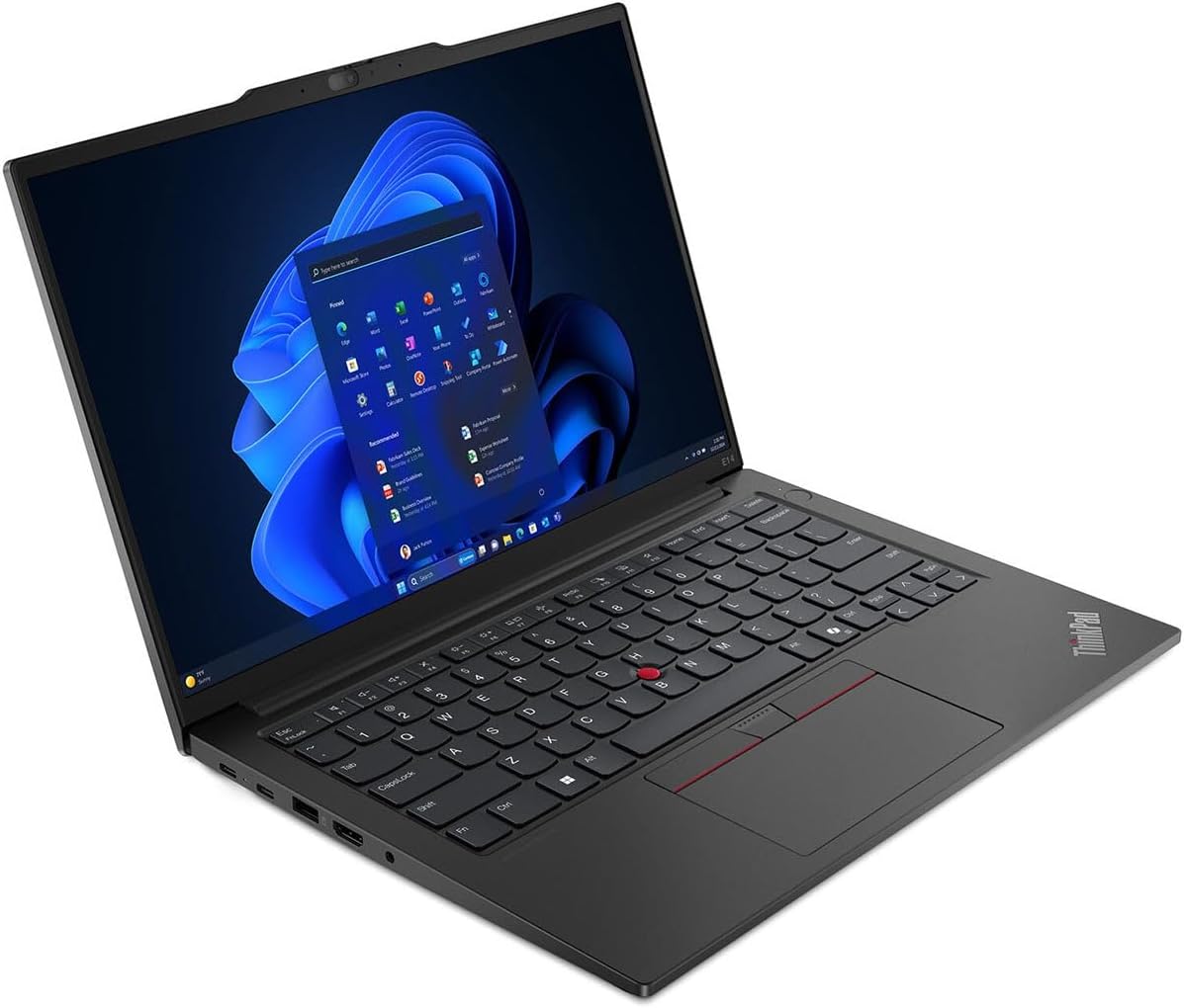 Lenovo ThinkPad E14 Gen 6 21M3000NUS 14" Notebook - WUXGA - AMD Ryzen 5 7535U - 16 GB - 256 GB SSD - English Keyboard - Black