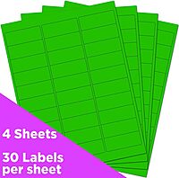 JAM PAPER Mailing Address Labels - Self-Adhesive Rectangular