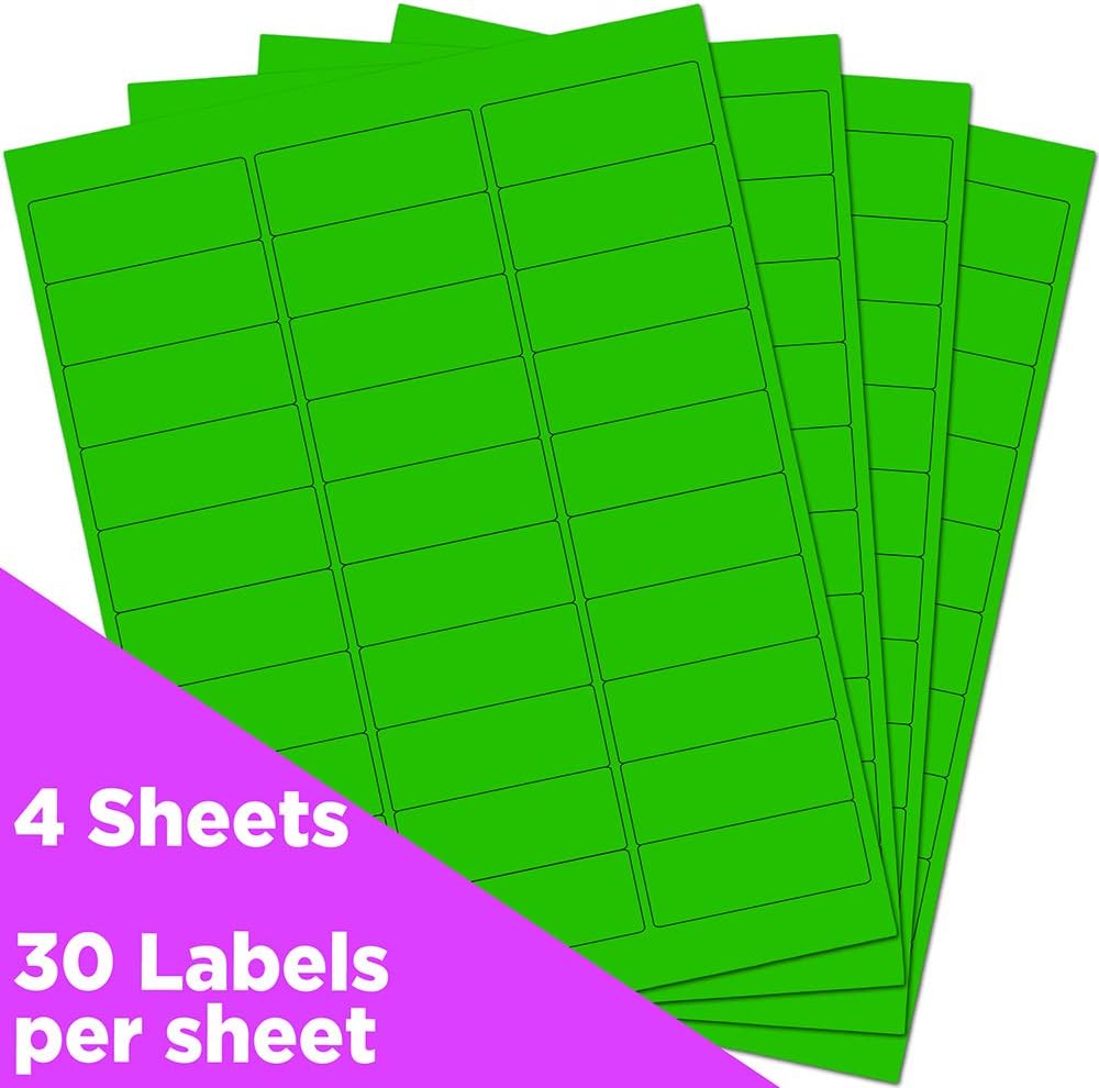 JAM PAPER Mailing Address Labels - Self-Adhesive Rectangular