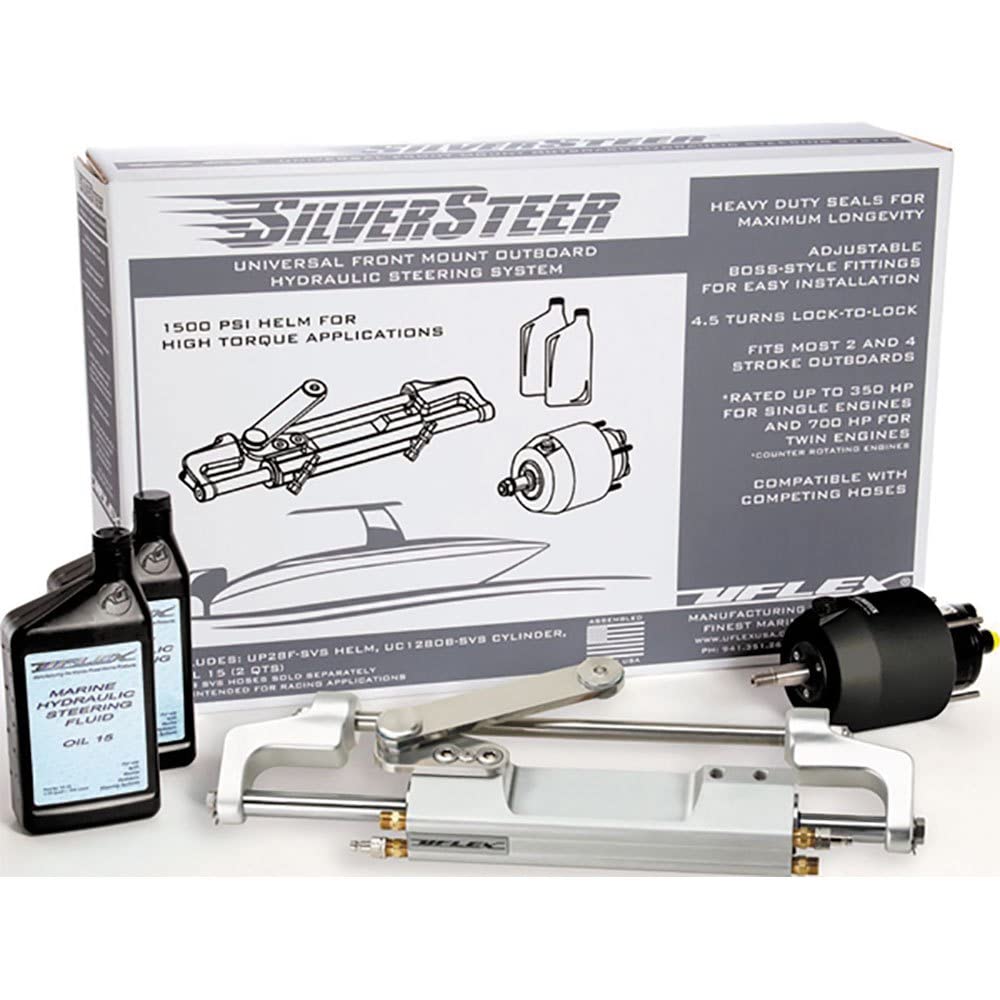 Uflex SilverSteer™ Outboard Hydraulic Tilt Steering System - UC130 V2