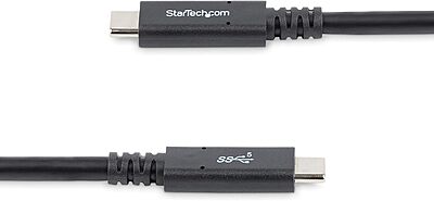 StarTech.com USB C to USB C Cable - 6 ft / 1.8m - 5A PD - USB-IF Certified - M/M - USB 3.0 5Gbps - USB C Charging Cable - USB Type C Cable (USB315C5C6)