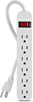 Belkin 6-Outlet Power Strip / Surge Protector, Slim