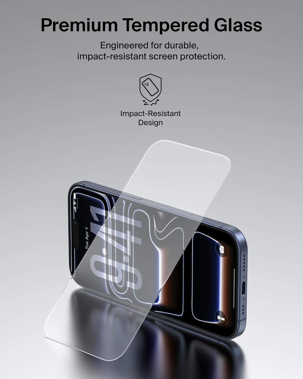 Belkin ScreenForce Screen Protectors for iPhone 17/16 Pro & 17 Pro Max