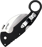 Cold Steel Tiger Claw Hawkbill Folding Knife with S35VN and G-10 Handle